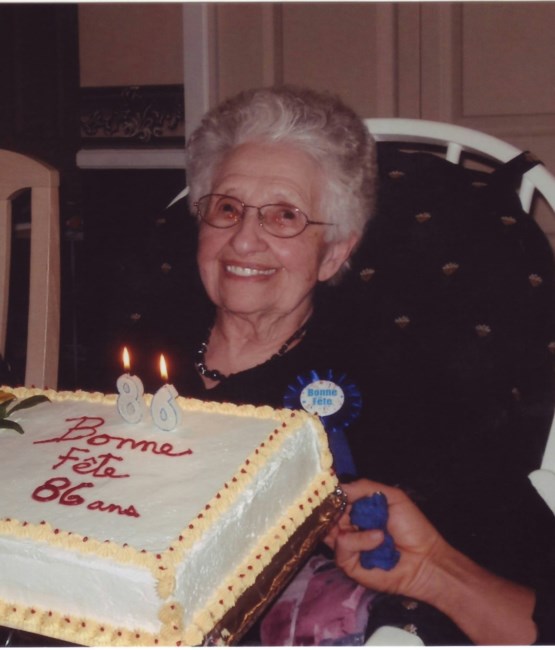 Avis de décès de Géraldine Cloutier Brindamour