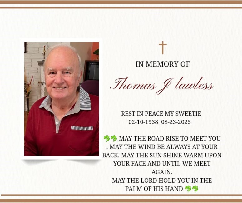 Obituary of Thomas Joseph Lawless Jr.