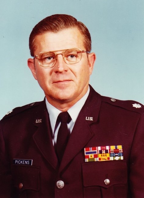 Obituary of LTC Oliver L. Pickens U.S.  Air Force, Retired