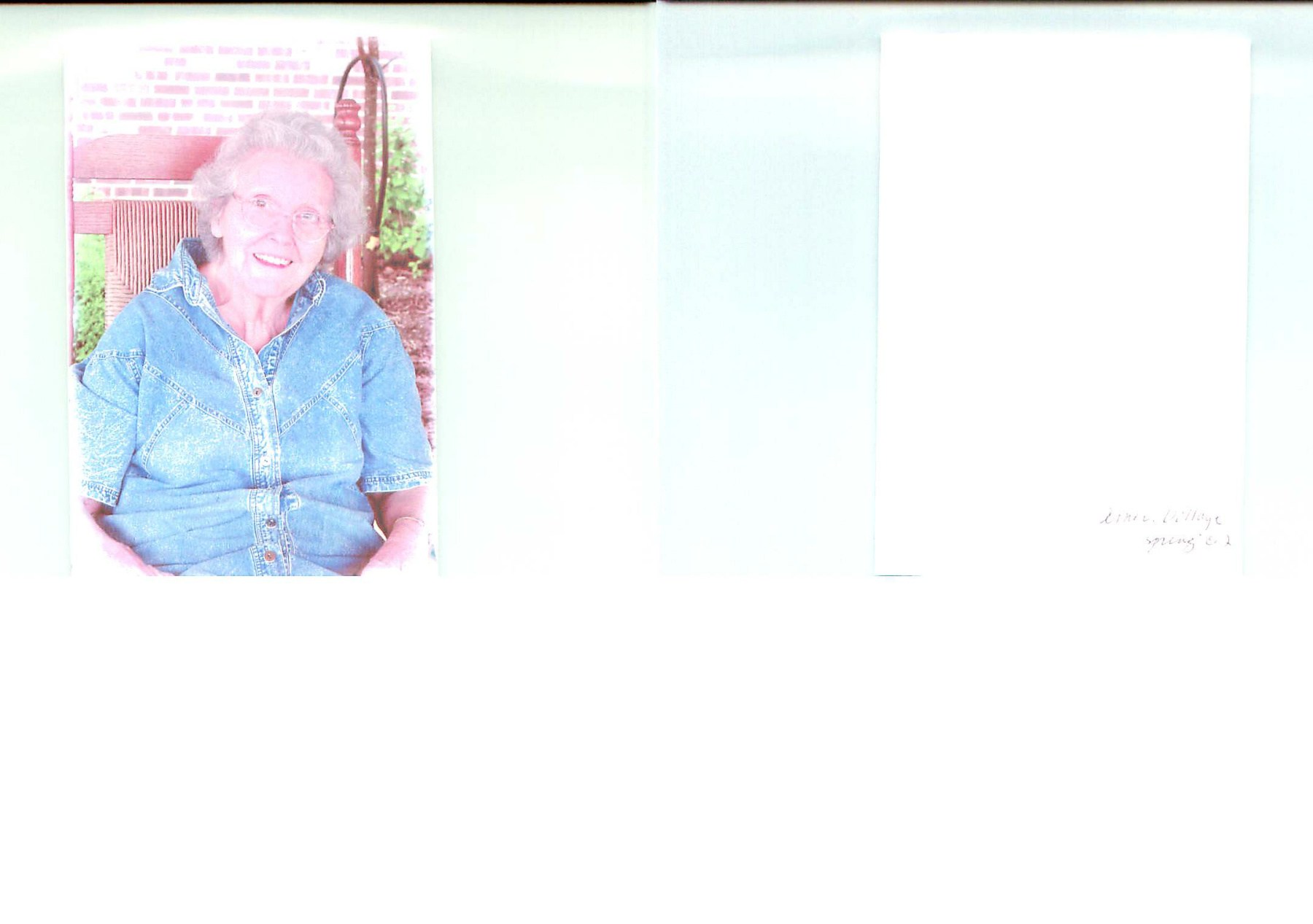 Obituary of Alma Armstrong Mocas