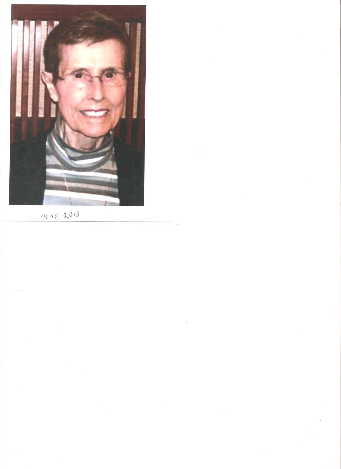 Obituario de Teresa W. Ward Boland