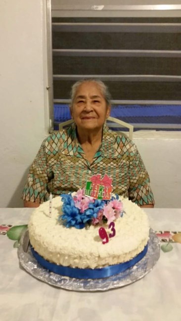 Obituary of Sra. Petra Pérez Álvarez