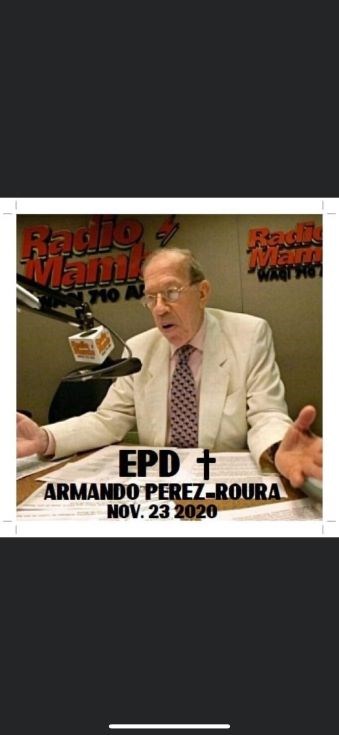 Obituary of Armando Perez-Roura