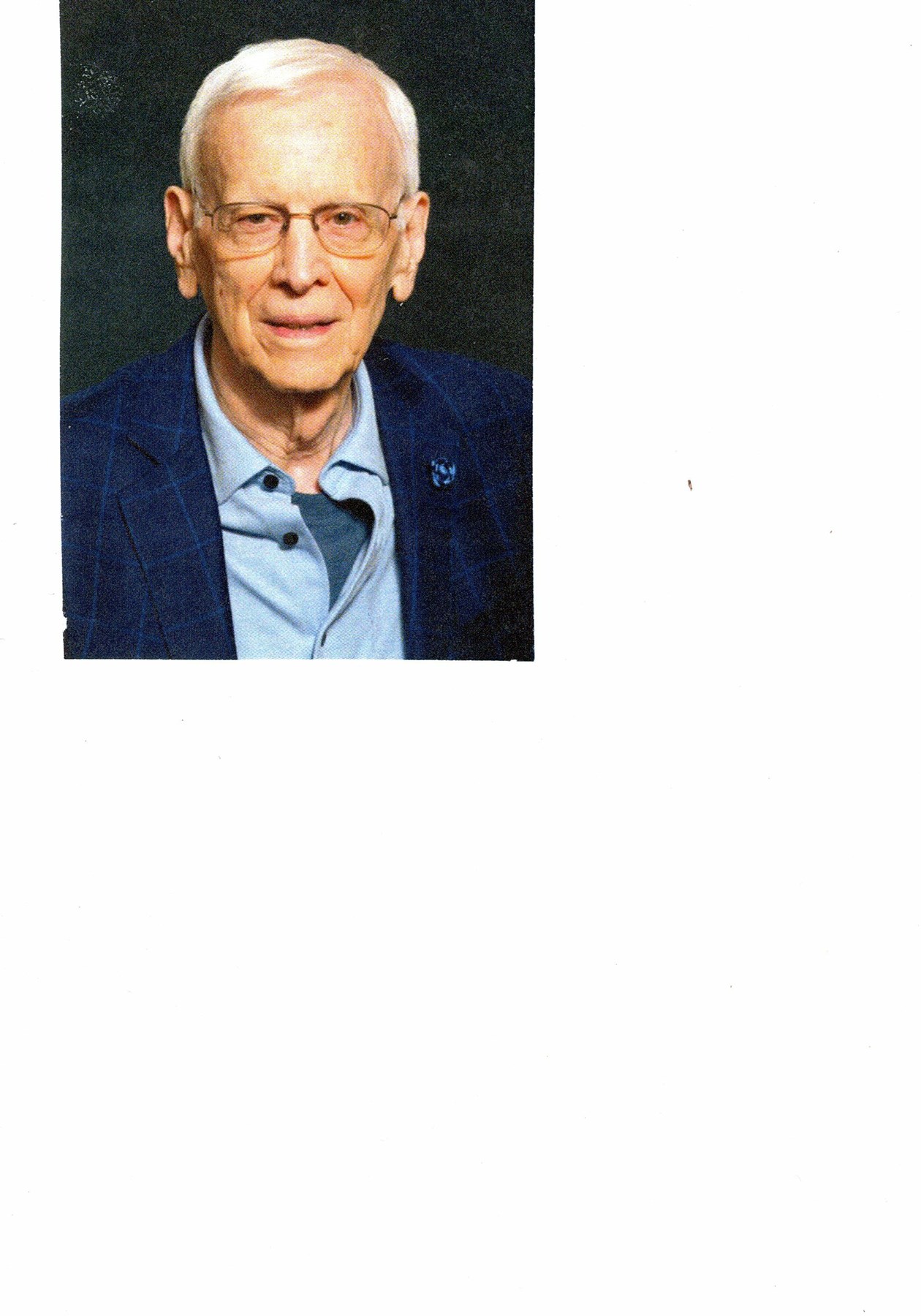 Obituary of Bernard Allen Jones