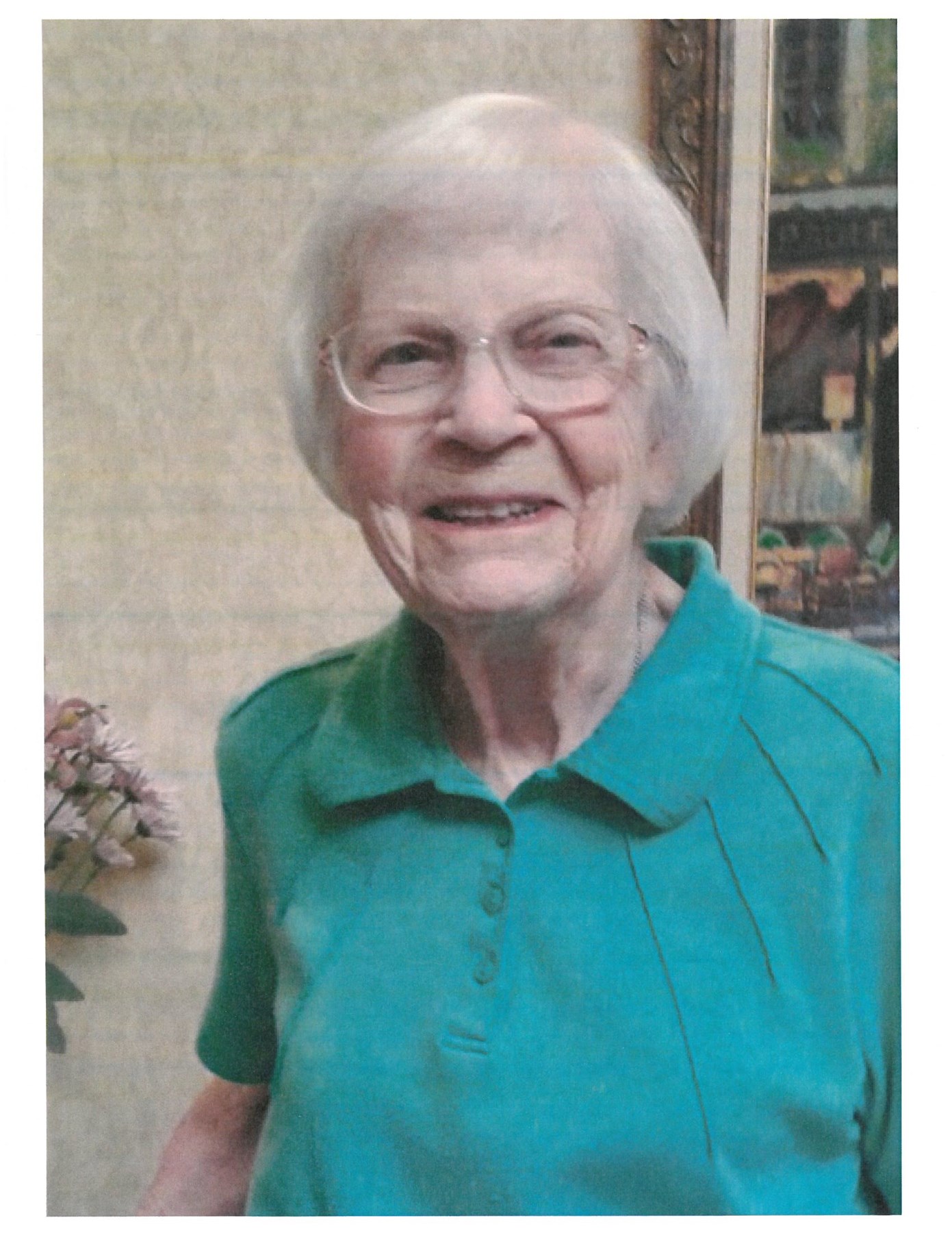 Obituary of Jeanne Palmer Switzer