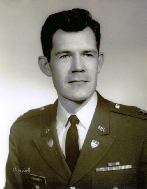 Avis de décès de Maj. Darwin LaVerne Haines, U.S. Army (Ret.)