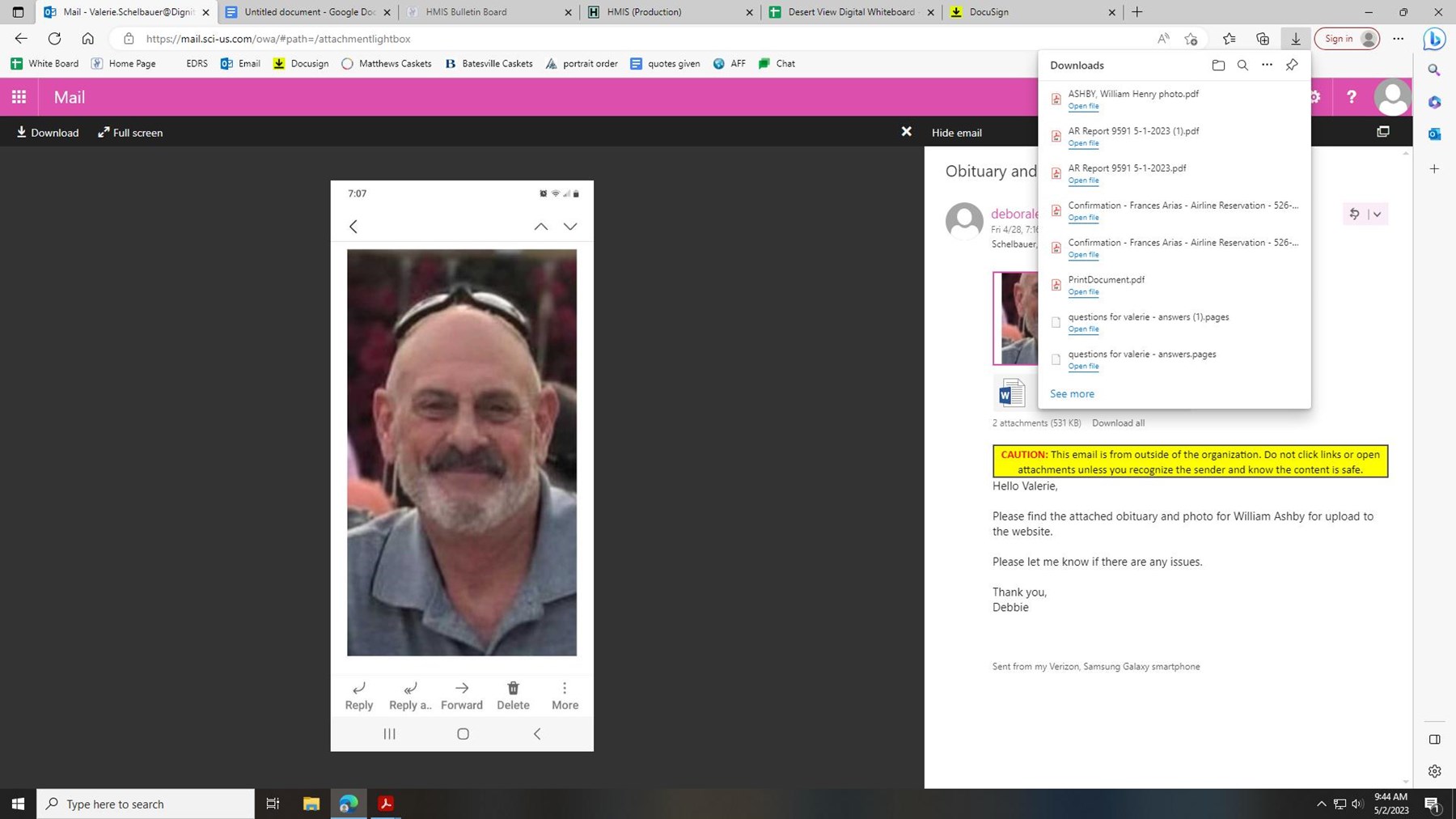 Obituary of William Henry Ashby