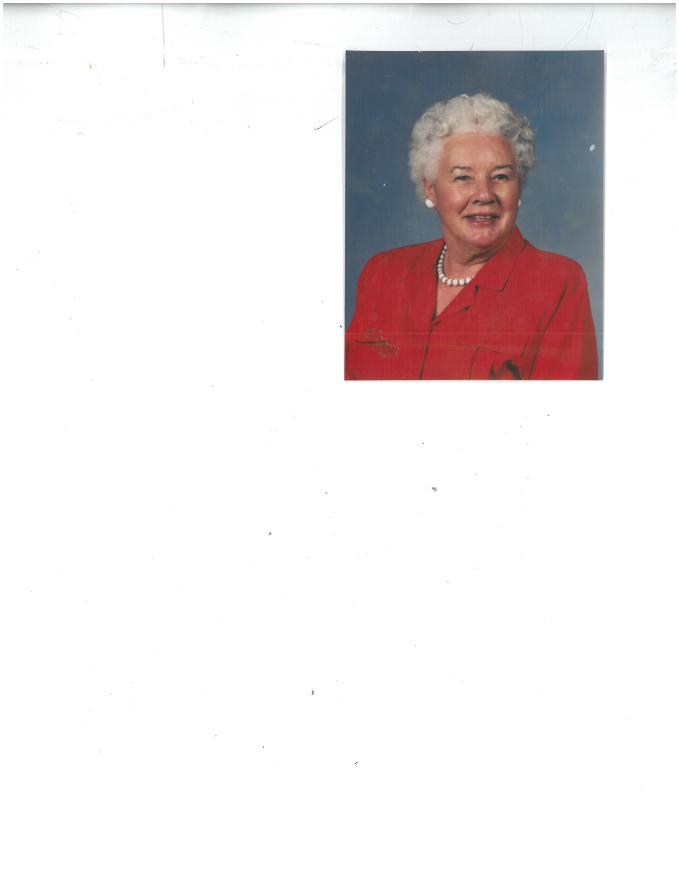 Obituary of Ruth Robertson Crum