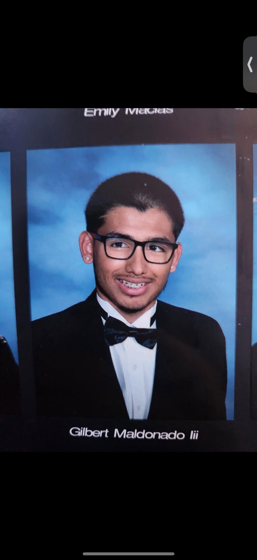 Avis de décès de Gilbert Maldonado III