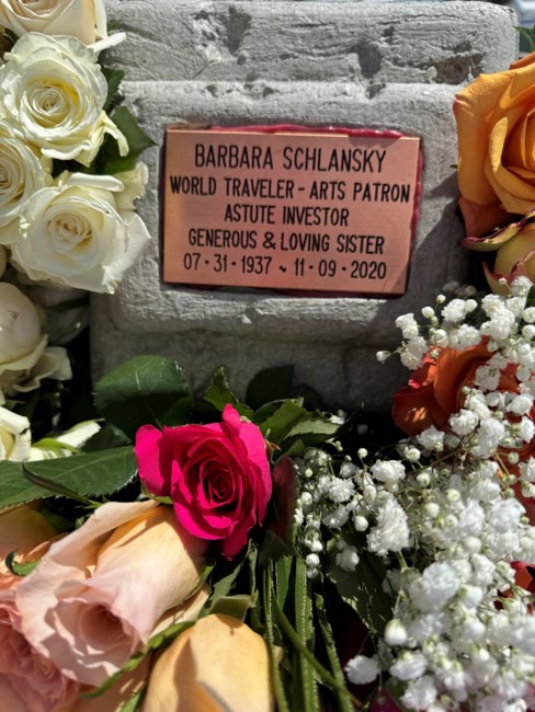 Obituary of Barbara Schlansky