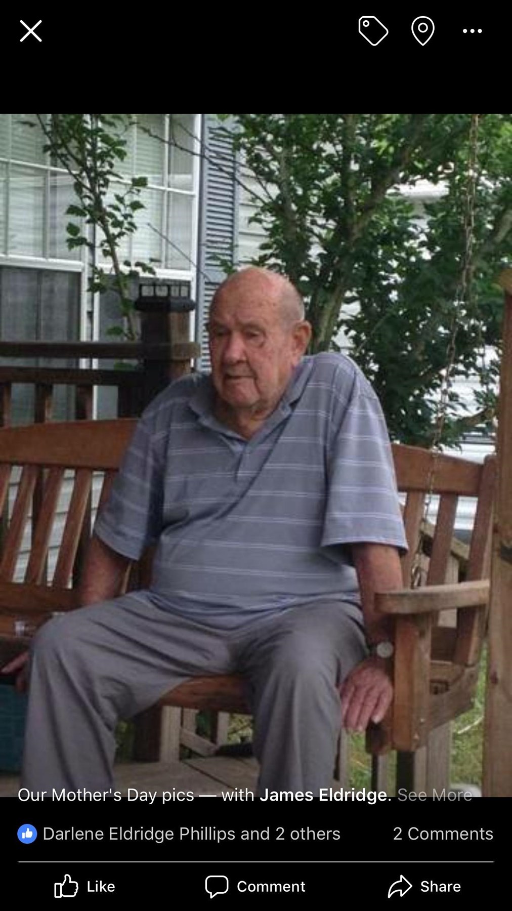 Obituary of James Matthew Eldridge