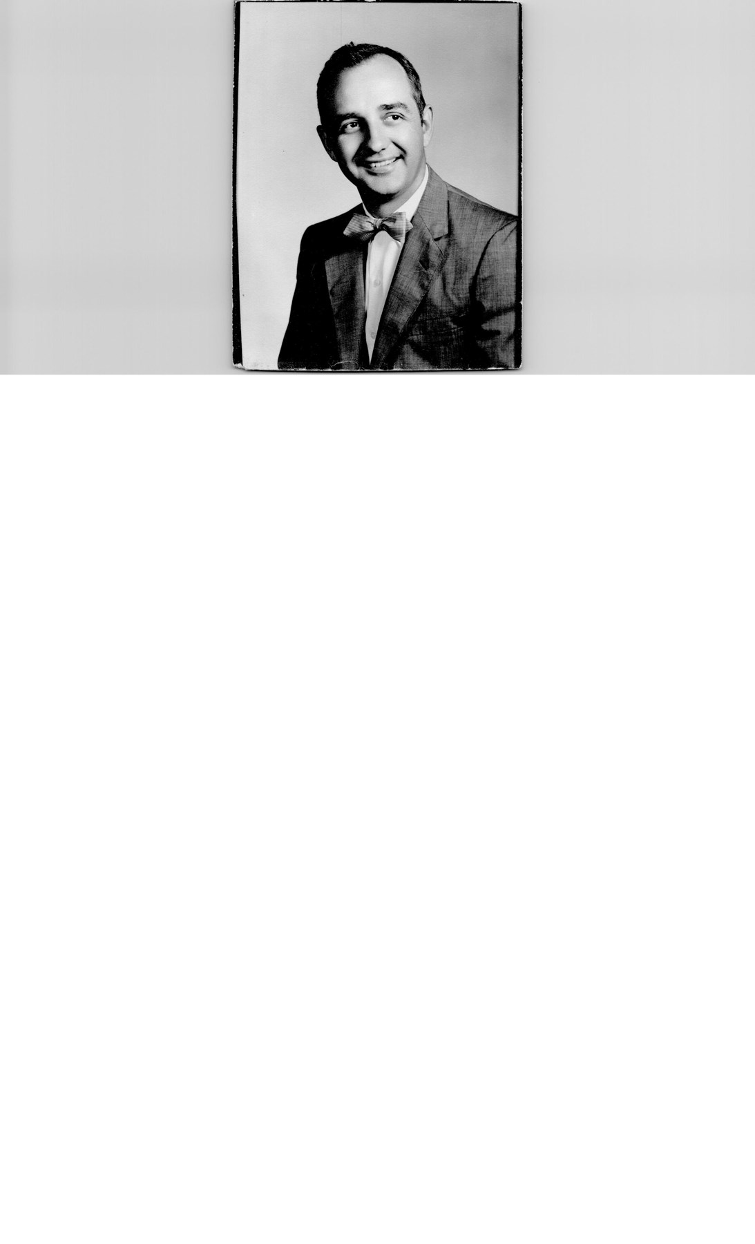 Obituary of Dr. Cary E. Sullivan