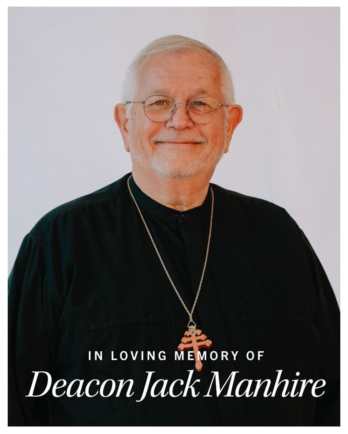 Avis de décès de John "Jack" Manhire