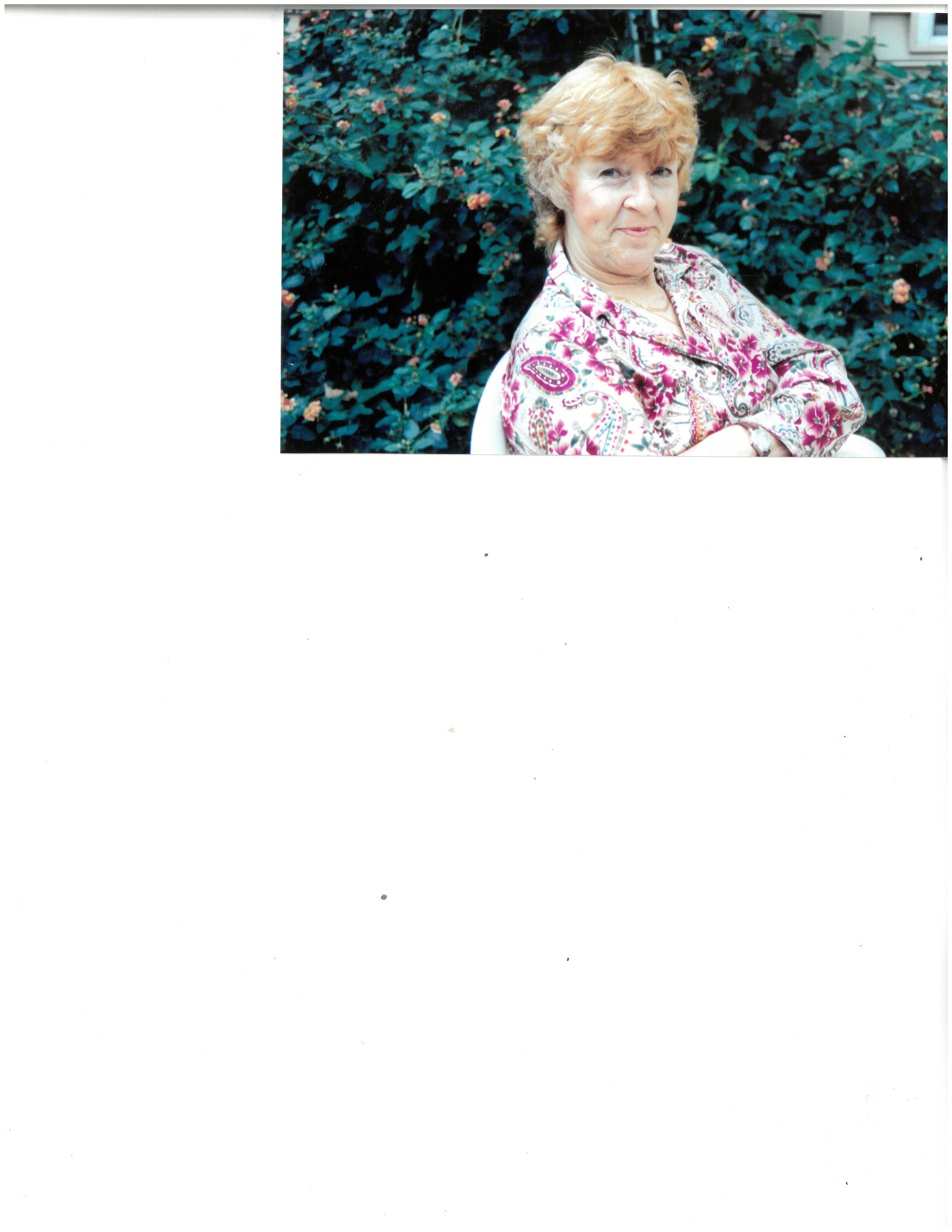 Obituario de Patricia Andrea Rogers