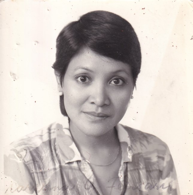 Obituary of Caroline Alice Felisario Cox