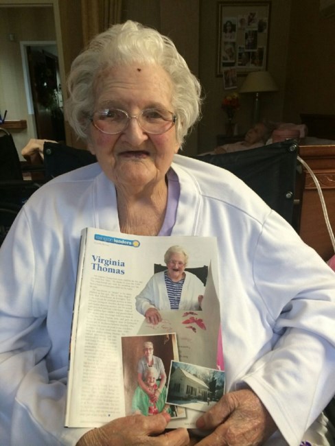 Obituary of Virginia Thomas