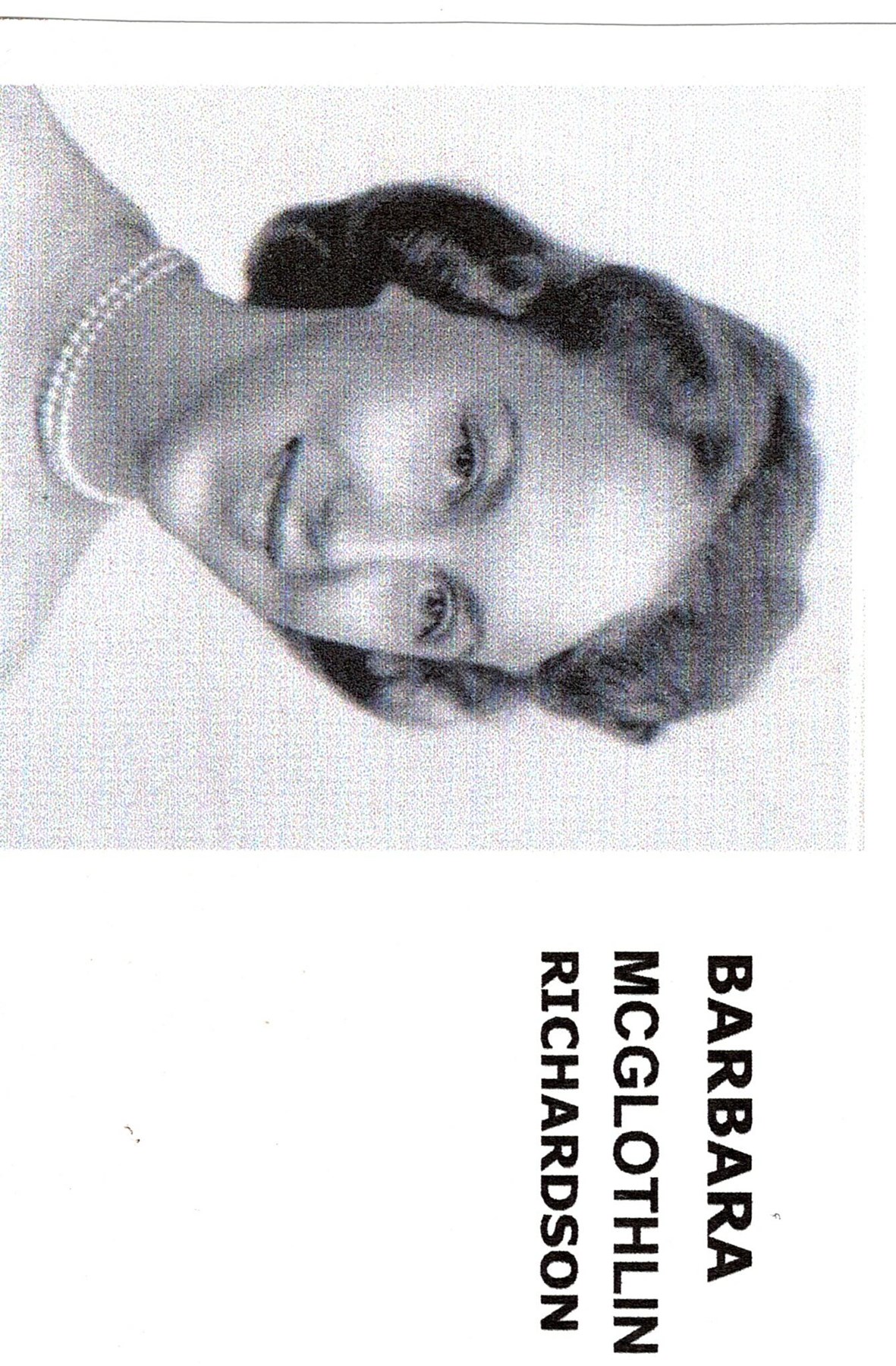 Obituary of Barbara McGlothlin Richardson