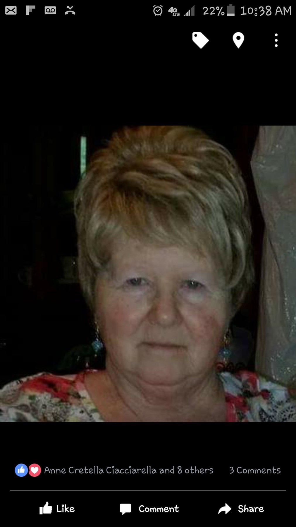 Obituary of Jane Margaret Salamone