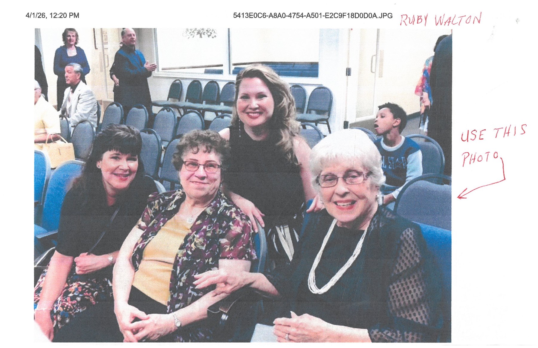 Obituary of Ruby J Walton