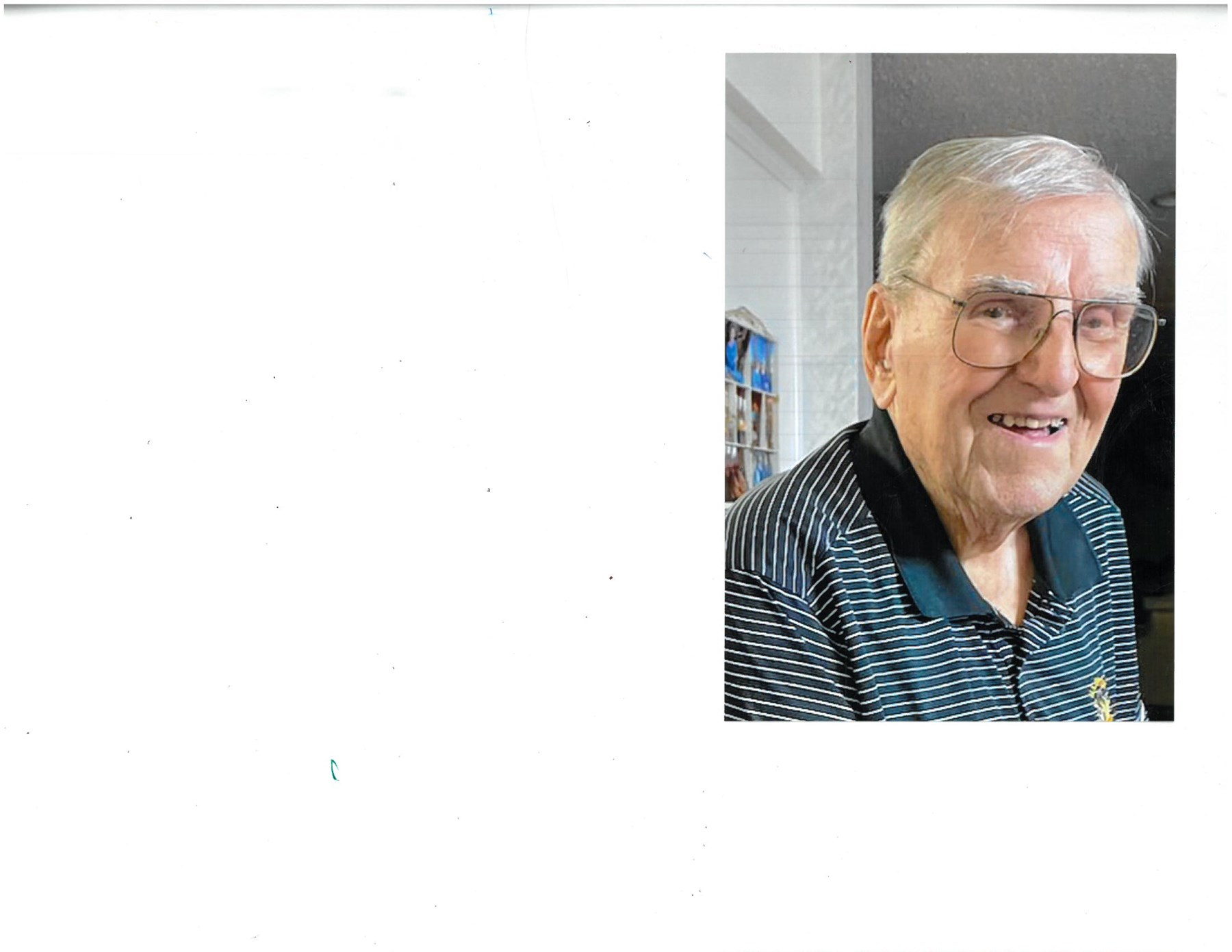 Obituary of Harry Rexford Huff