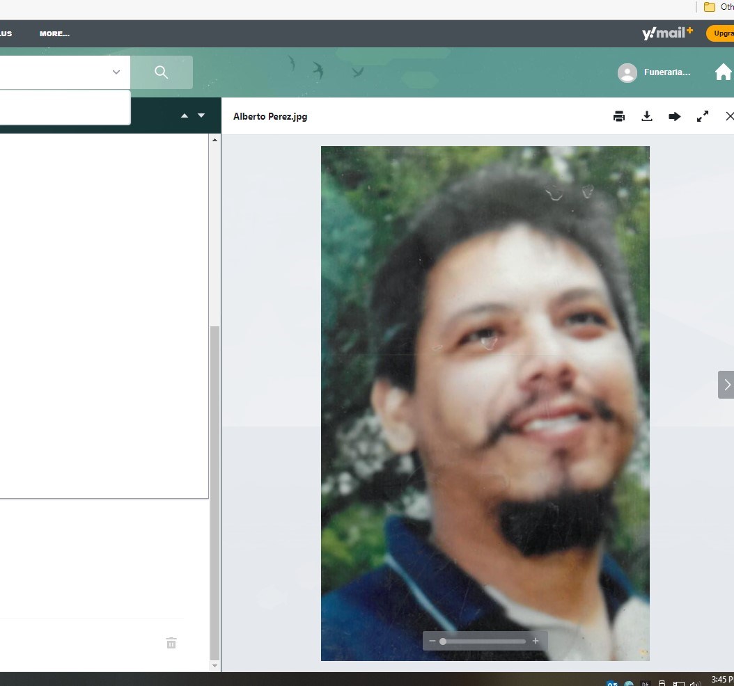 Obituary of Alberto Perez