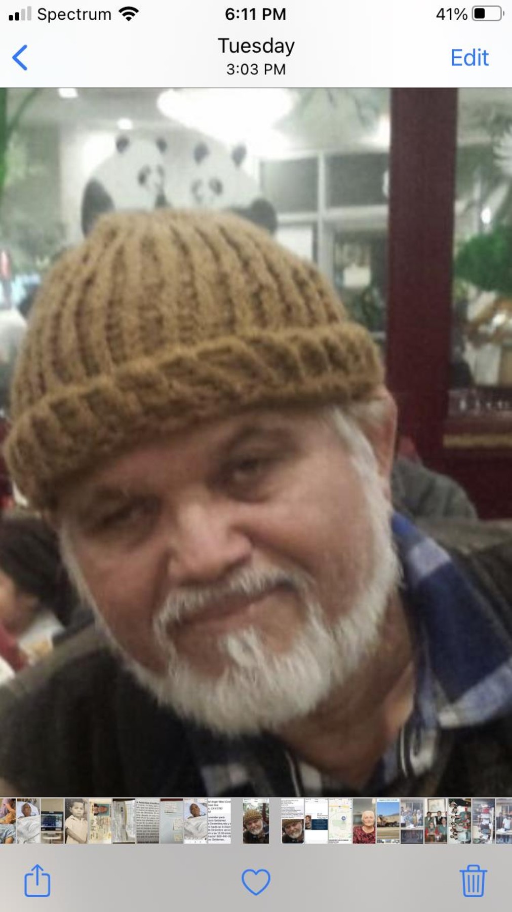 Obituary of Juan Francisco Galdamez