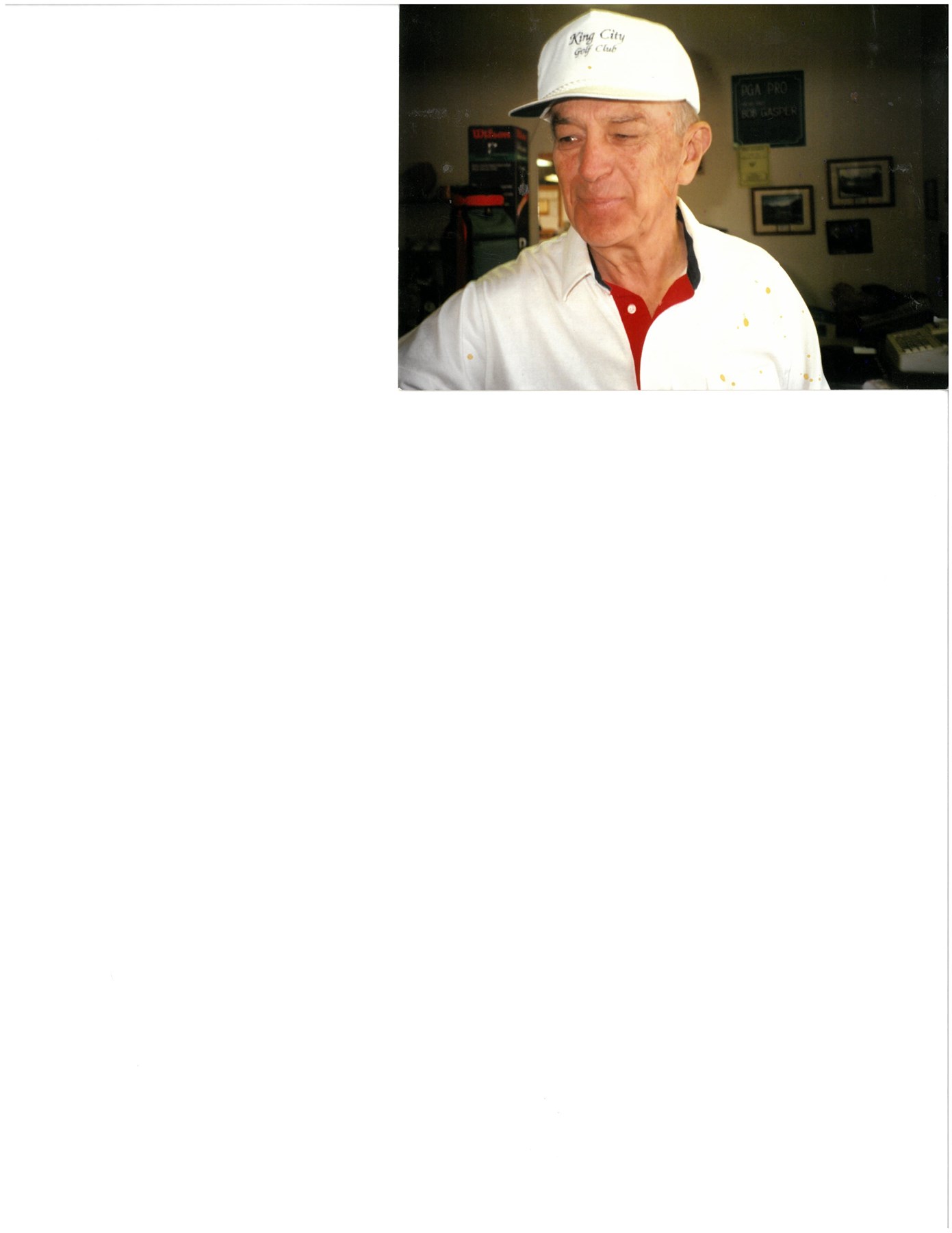 Obituary of Robert Carl Gasper