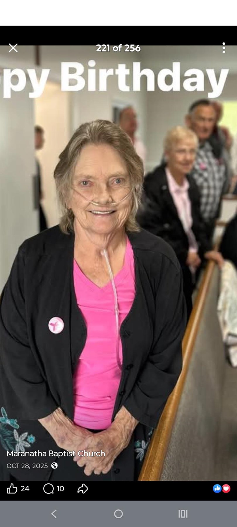 Obituary of Carlene Crabtree