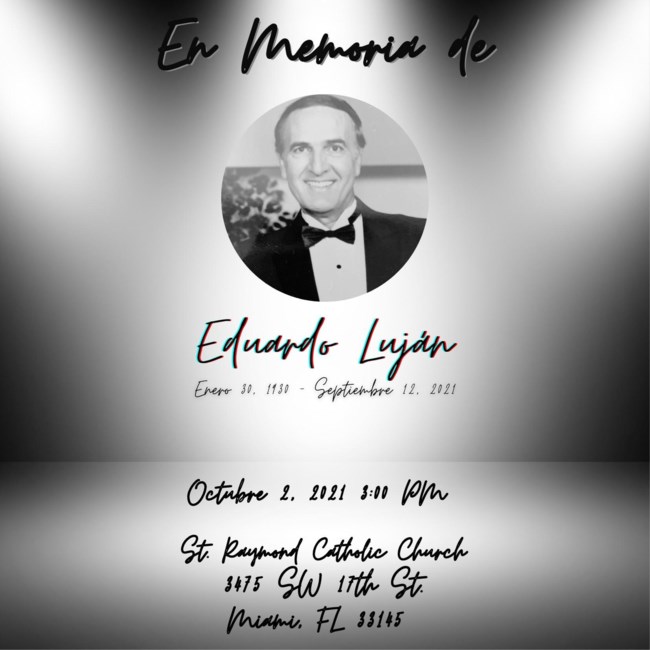 Obituary of Eduardo Lujan