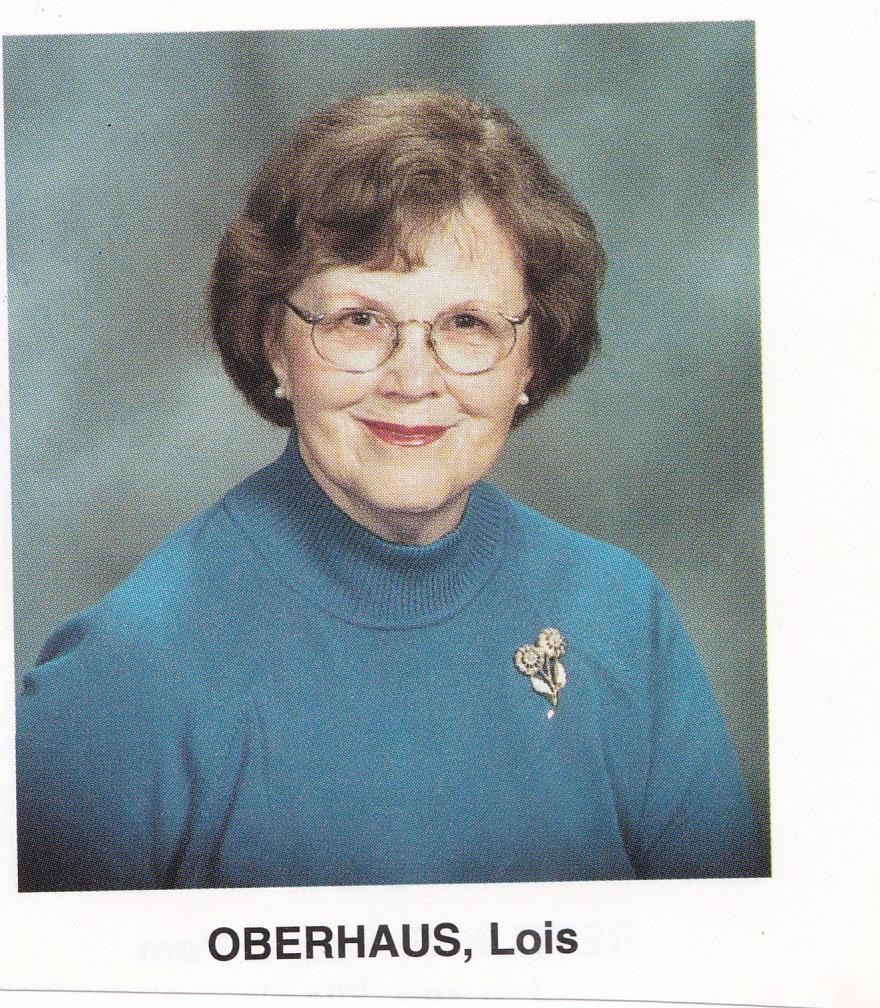 Obituary of Lois Elizabeth Oberhaus