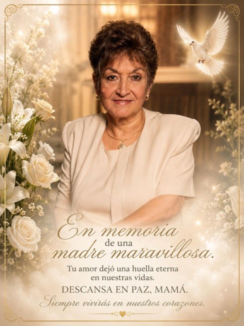 Obituario de Mrs. Ramona Toledo Pérez