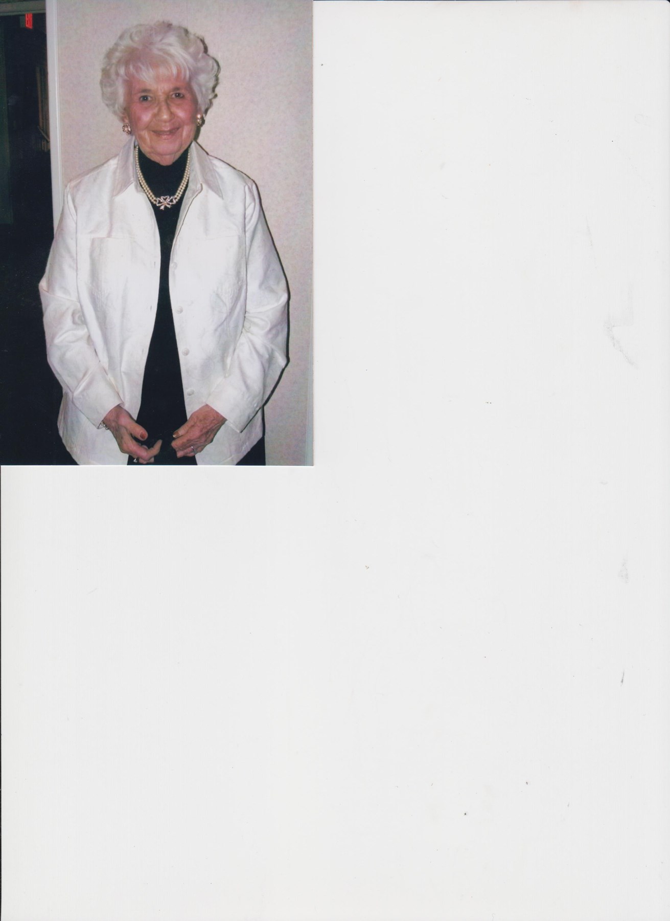 Obituary of Gertrude Swanson