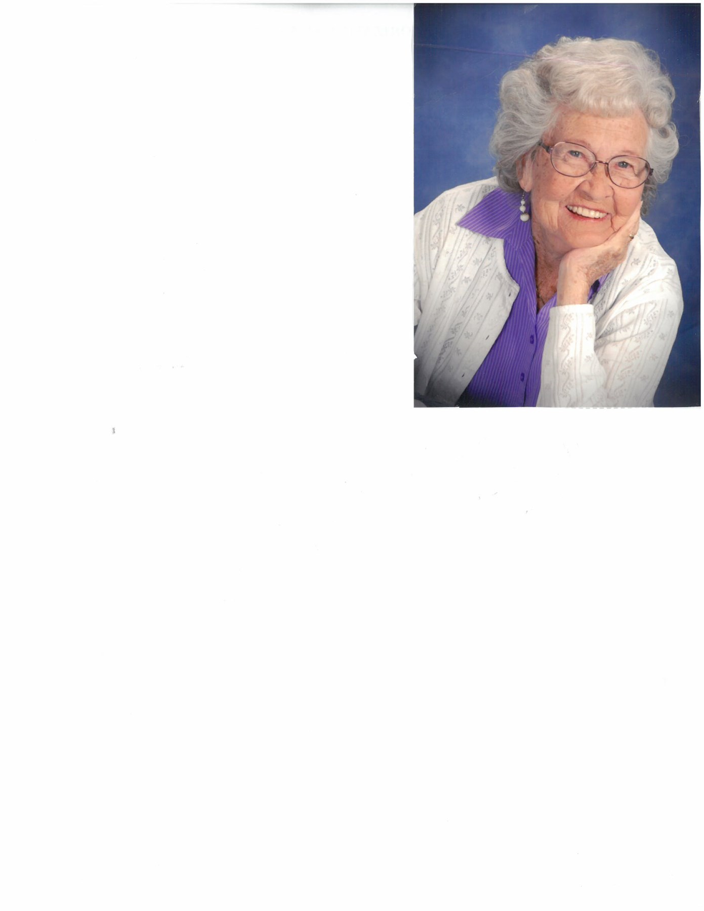 Avis de décès de Betty M James