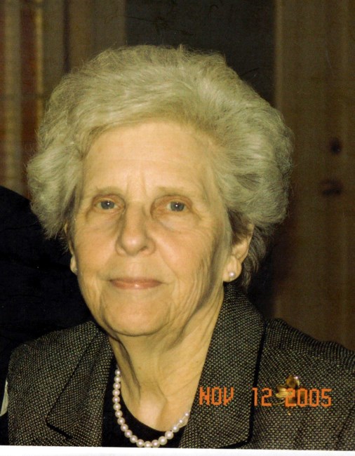 Avis de décès de Mary E. Weatherly