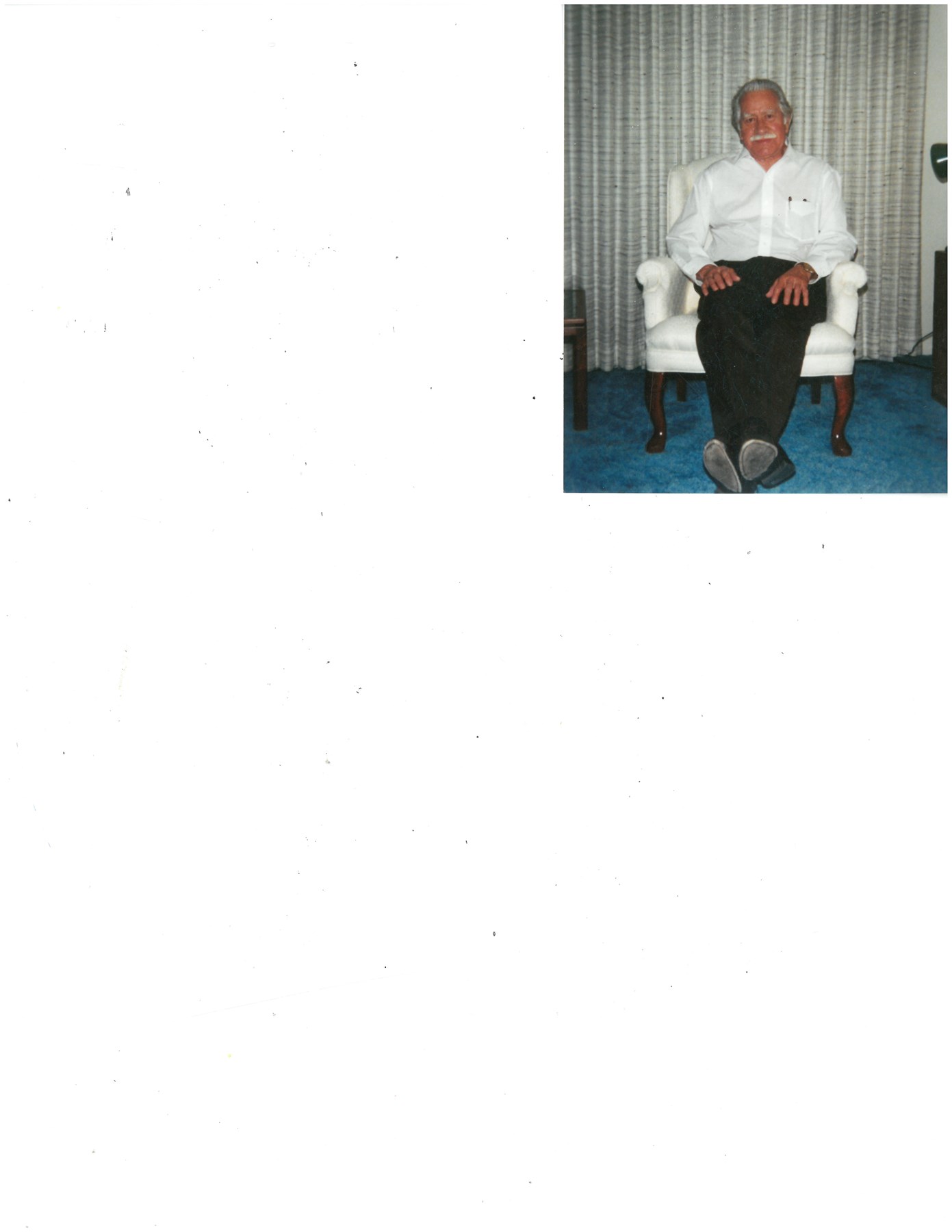 Avis de décès de Joseph Agapito Chavez