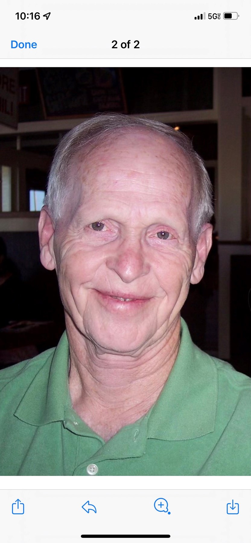 Obituary of James William Stezaker