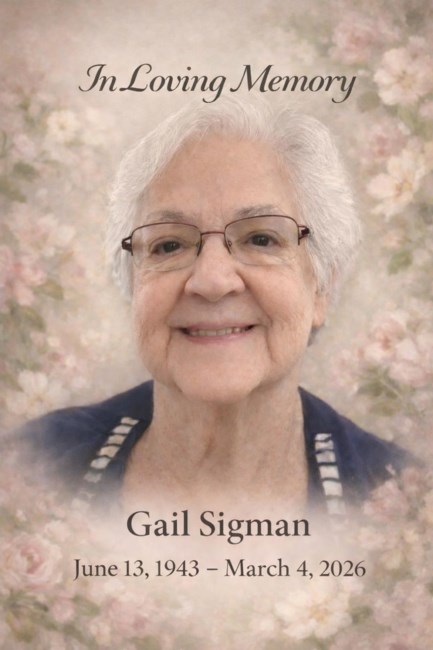 Obituario de Linda "Gail" Thaxton Sigman