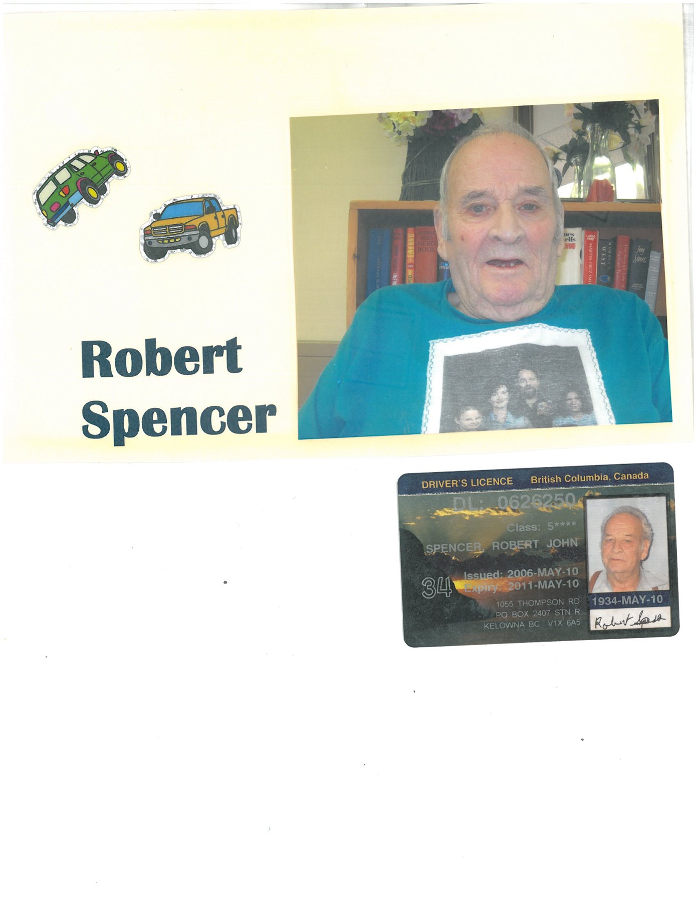 Obituario de Robert John Spencer