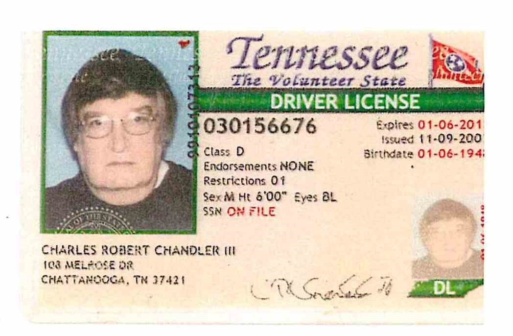 Obituario de Charles "Jack" Robert Chandler III