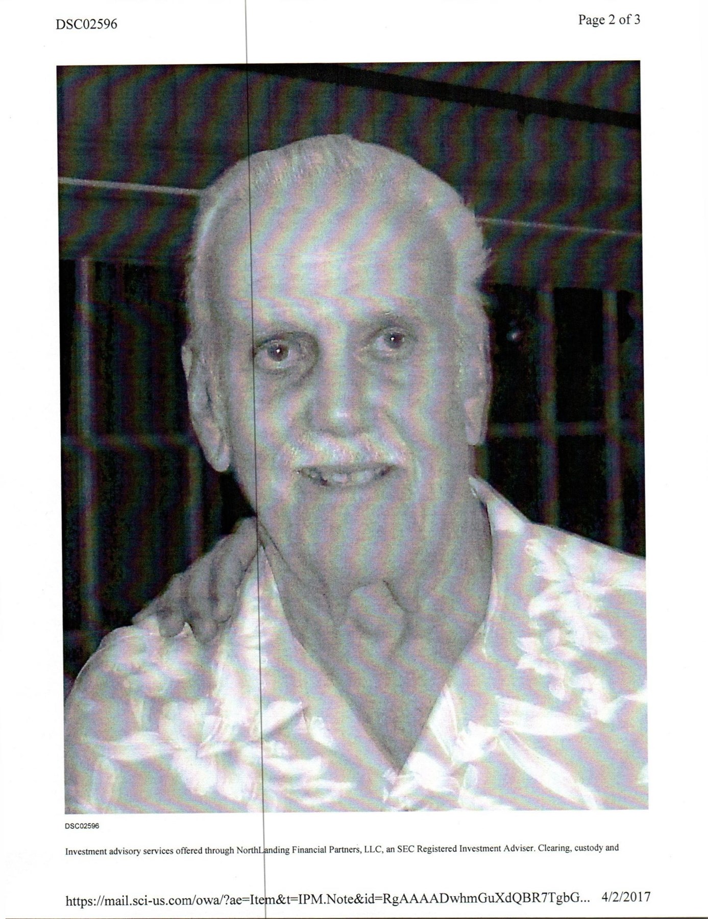 Obituary of Gustav J Klatt