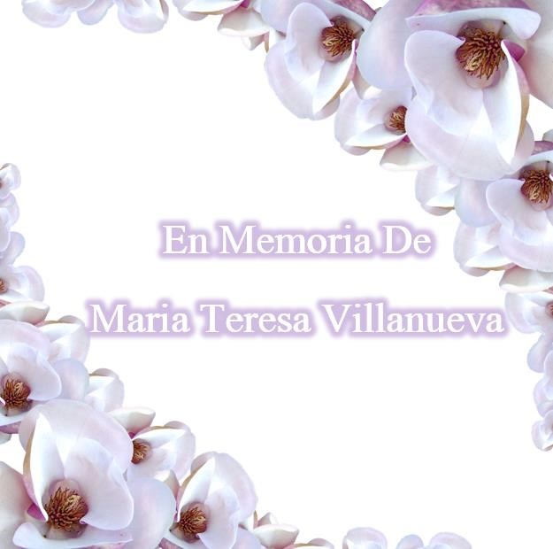 Obituary of Maria Teresa Villanueva