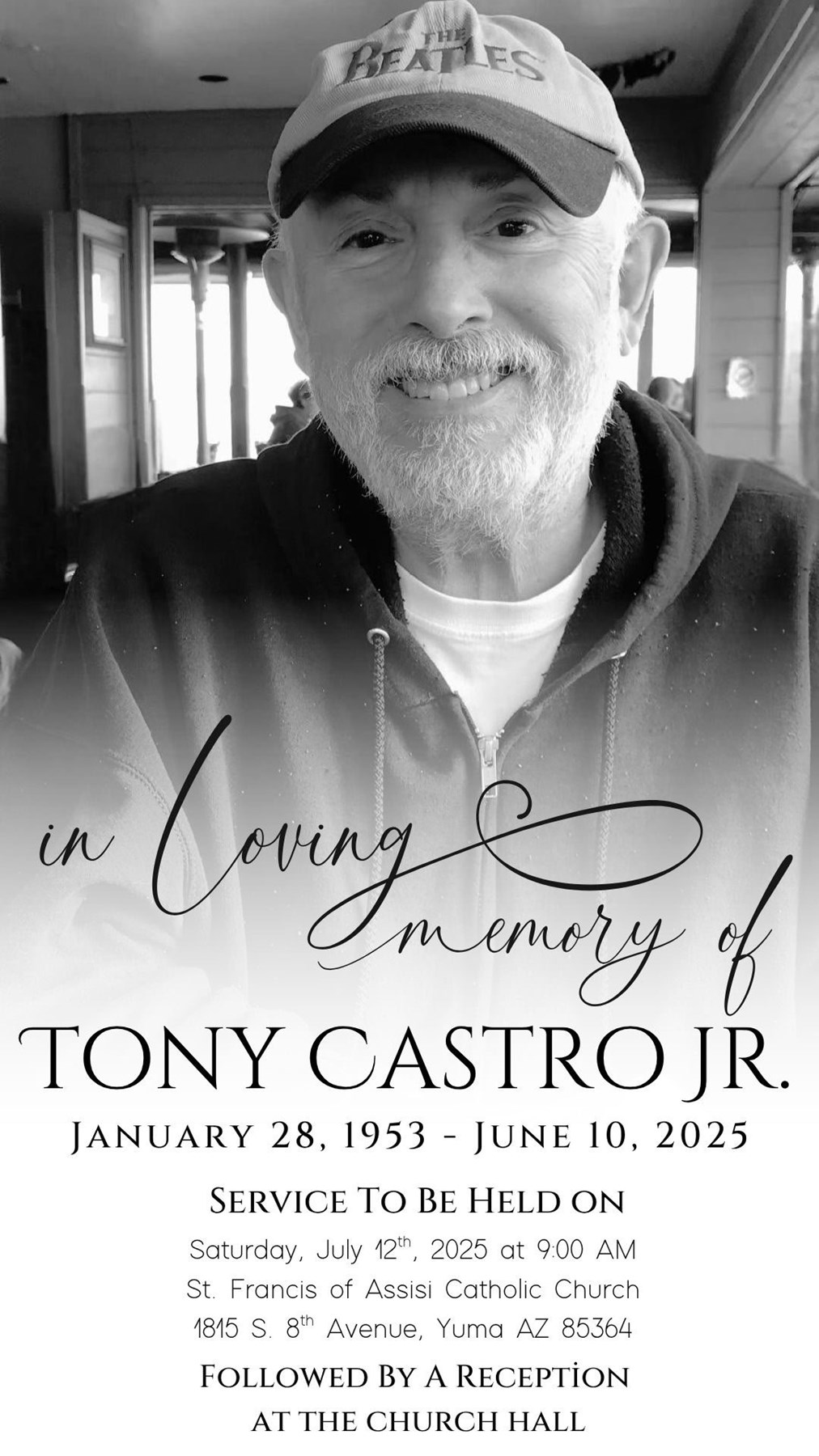 Obituary of Antonio David Castro Jr.