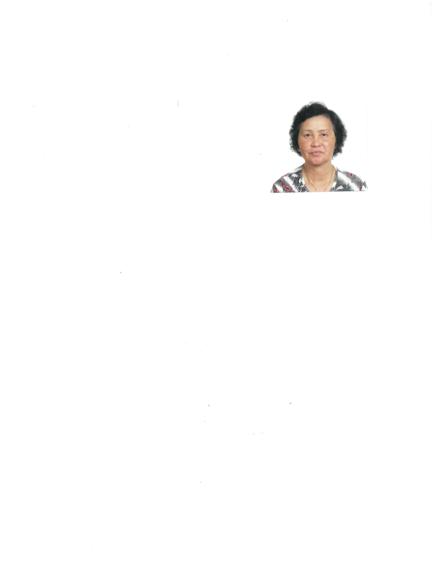 Obituary of Tai Thi Nguyen