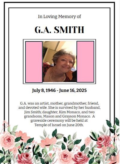 Obituario de Gladys Ann Smith