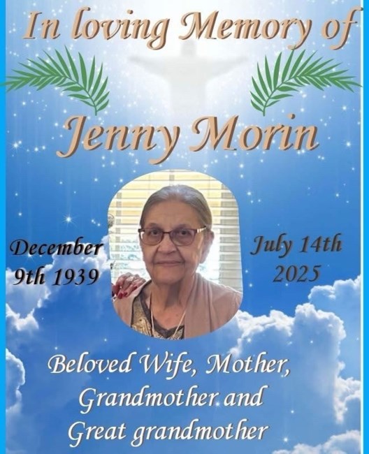 Obituary of Jenny Morin