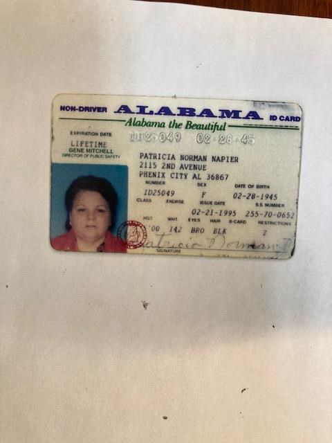 Obituary of Patricia Louise Napier