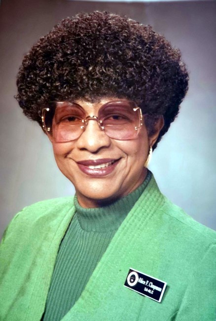 Obituary of Alice Franklin Chapman