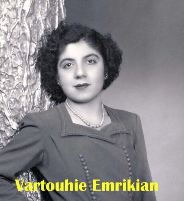 Obituary of Vartouhie "Rose" Emrikian Malajikian