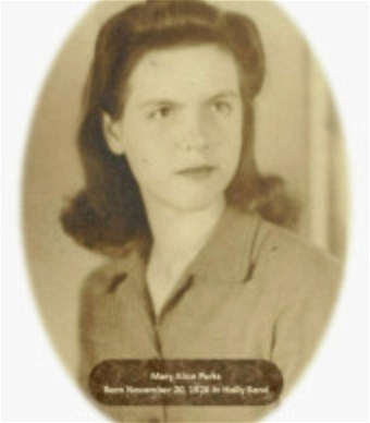 Obituario de Mary Alice Parks Rhoades