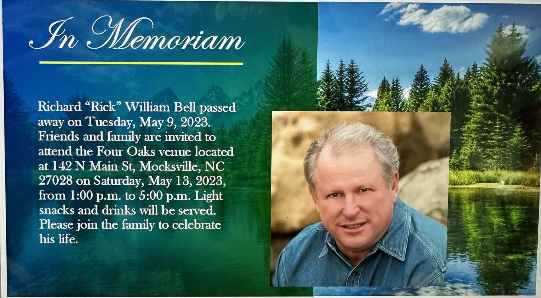 Obituary of Richard "Rick" William Bell